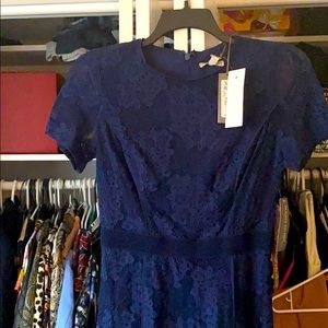 Stunning blue lace dress